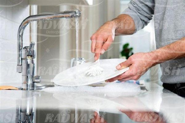 بررسی کیفیت مایع ظرفشویی خالص