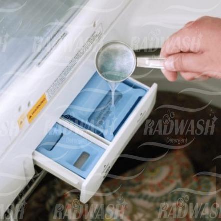 طرز استفاده از مایع لباسشویی